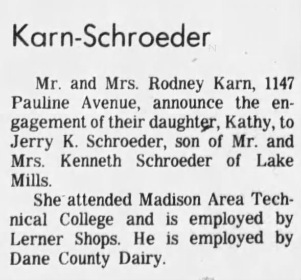 Clipping from Wisconsin State Journal